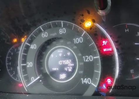 2013 Honda Cr-V Ex-L z USA, uszkodzony, nr VIN 5J6RM4H79DL059888